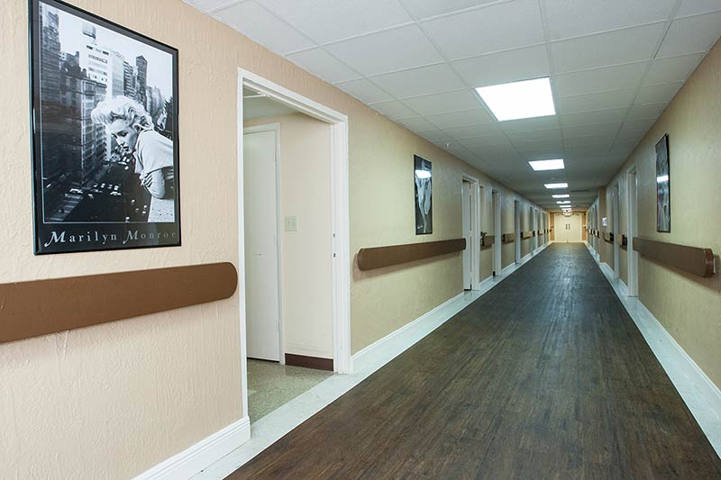 Assisted Living Hallway