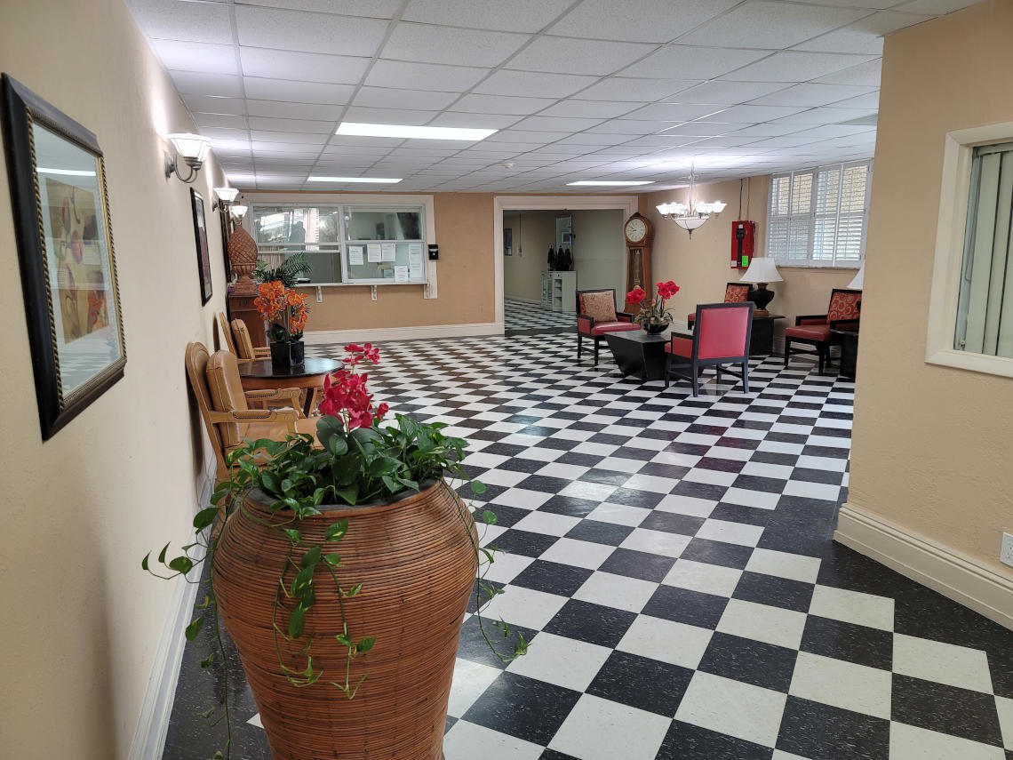 Independent Senior Living Main Lobby